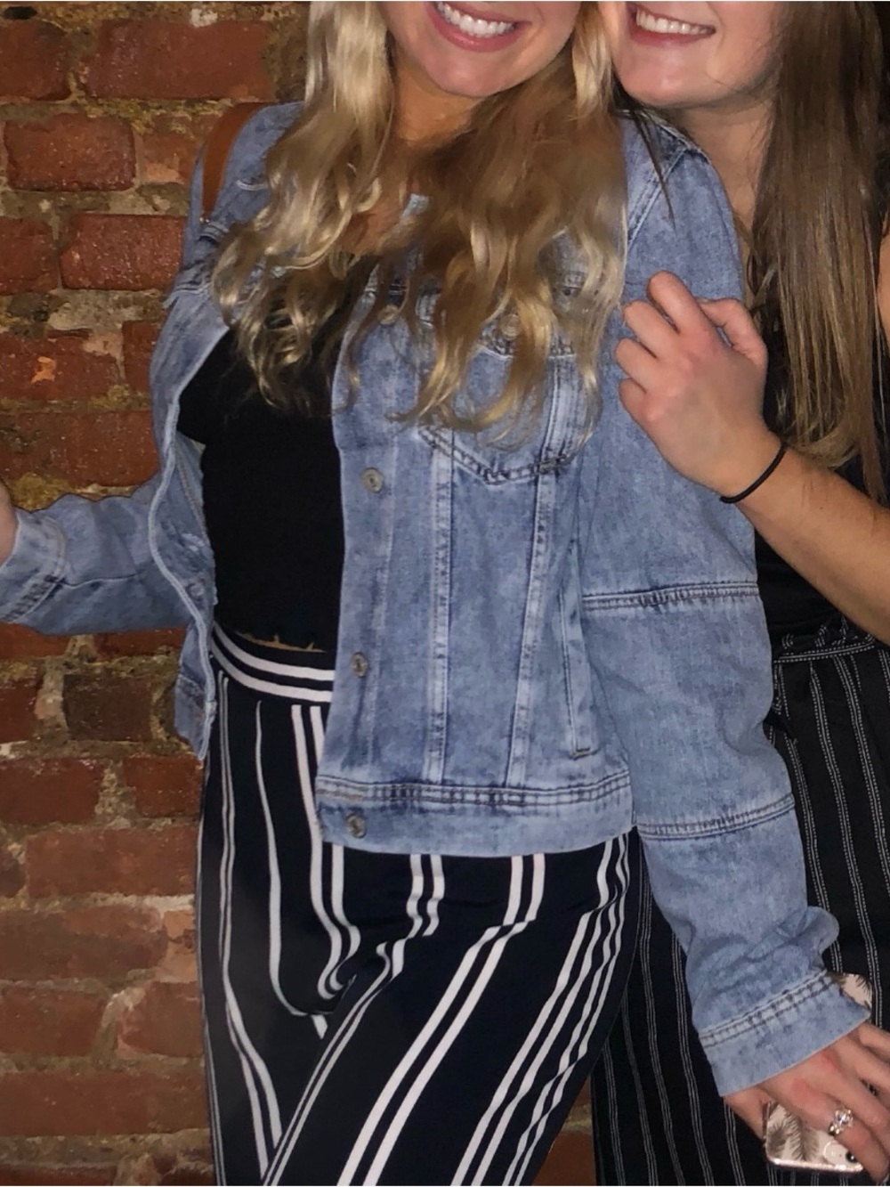 Free People Light Blue Denim Jacket